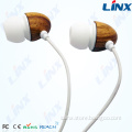 Earphone Earbuds Made in Wood Material